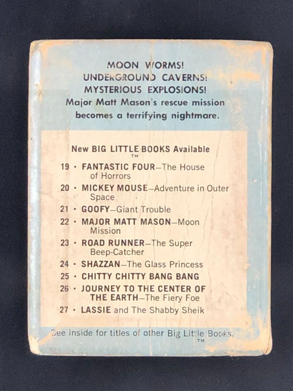Major Matt Mason: Moon Mission (1968) A Big Little Book