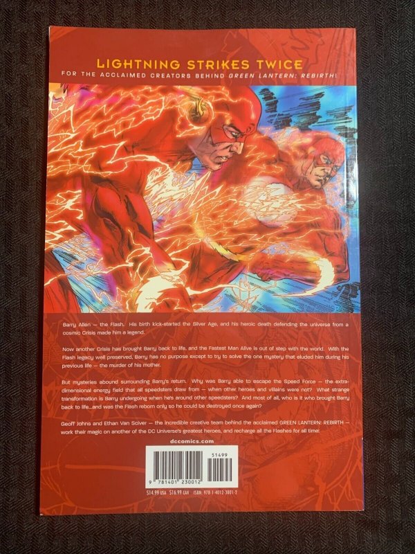 2011 THE FLASH Rebirth by Ethan Van Sciver SC VF 8.0 2nd Printing DC Comics
