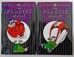 Plastic Man DC Archives Volumes 3-4 NEW $100 Retail 1/2 Off!