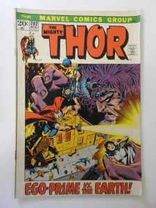 Thor #202 (1972) VG Condition 1 in spine split