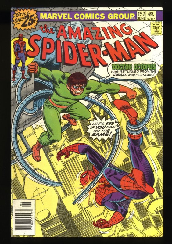 Amazing Spider-Man #157 NM- 9.2 Doctor Octopus!