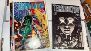 The Terminator (Dark Horse 1990) Lot - Complete Mini Series Set w/#s 1-4