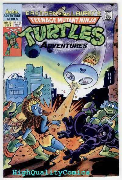 TEENAGE MUTANT NINJA TURTLES Adventures #12, Kevin Eastman, NM,more in  store  Comic Books - Copper Age, Archie Comics, Teenage Mutant Ninja  Turtles,  / HipComic