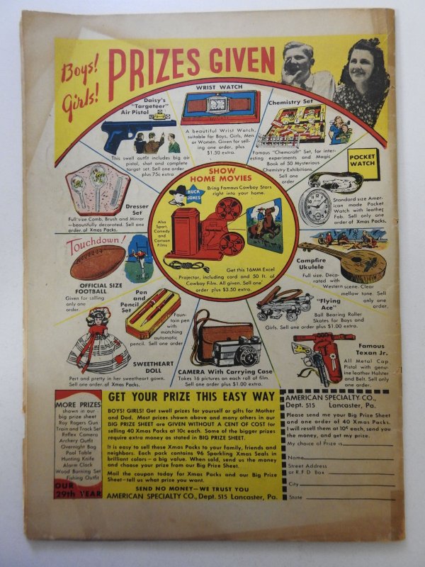 Police Comics #72 (1947) Sharp VG Condition!