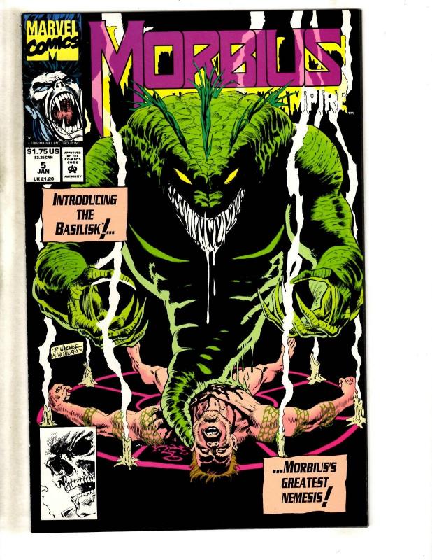 Lot Of 10 Morbius Marvel Comic Books # 1 2 3 4 5 6 7 8 9 10 Vampire Monster CR41