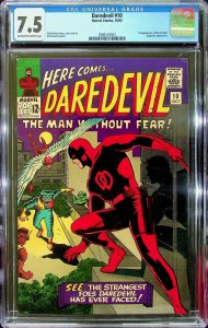 Daredevil #10 (1965) - CGC 7.5 - Cert #3996529003