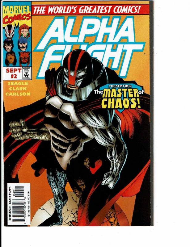8 Alpha Flight Marvel Comic Books # 1 2 (2) 3 4 5 6 In the Beginning X-Men TW40