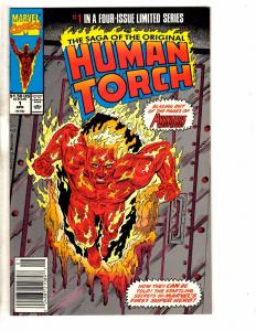 Lot Of 18 Human Torch Marvel Comic Books # 8 1 (8) 2 (4) 3 (4) 4 Fantastic 4 RM2