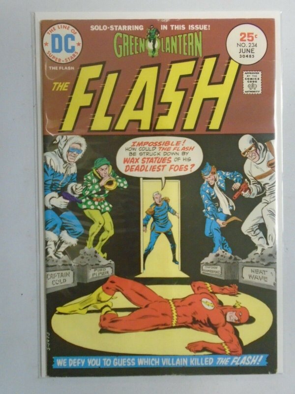 The Flash #234 4.0 VG water damaged (1975 1st Sereis)