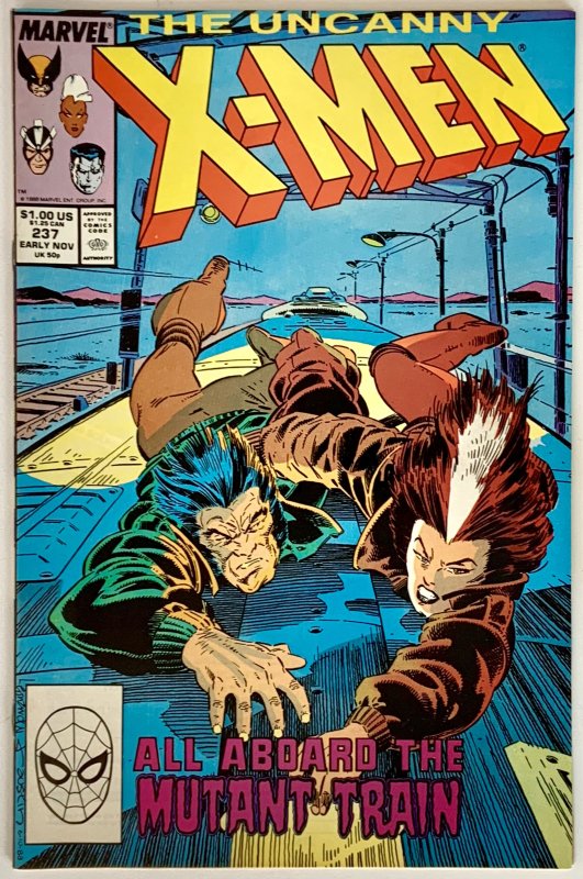 The Uncanny X-Men #237 (NM, 1988)