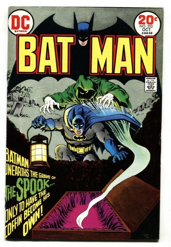 BATMAN #252-1973-DC-comic book vf-