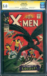 The X-Men #24 (1966) CGC 5.0 - Stan Lee Sig