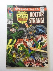 Strange Tales #155 (1967) GD/VG Condition moisture damage