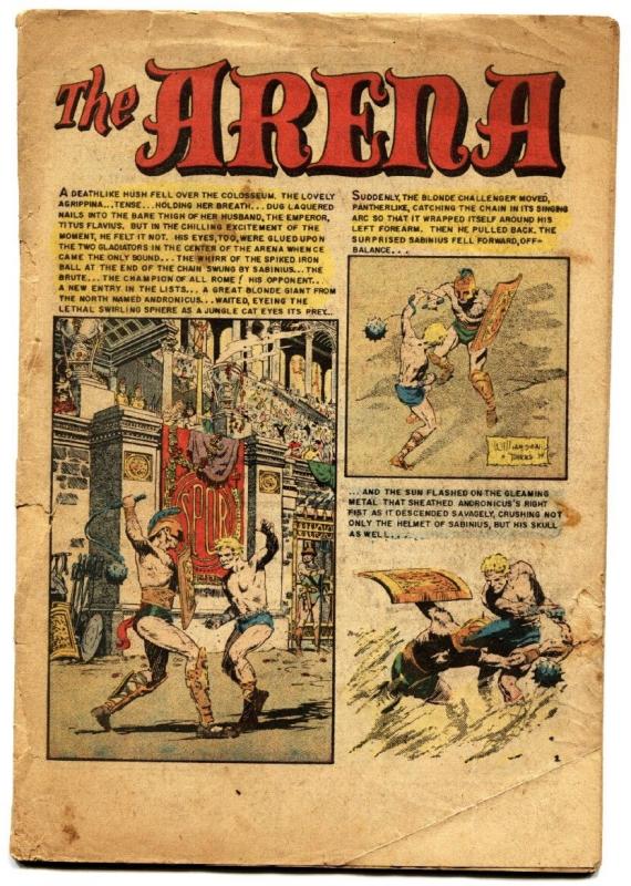 VALOR  #1 comic book 1955-EC Golden Age coverless bargain copy