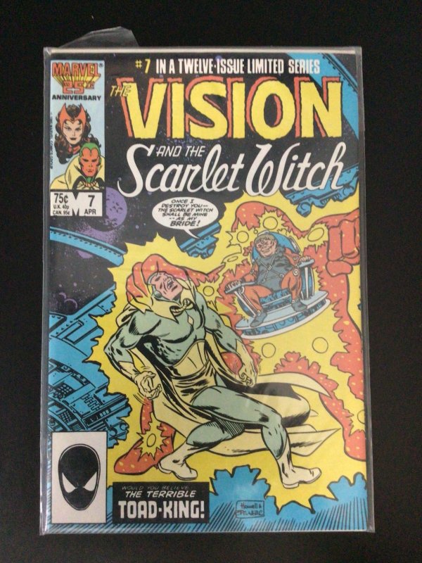 The Vision and the Scarlet Witch #7 (1986)  NM-NM+