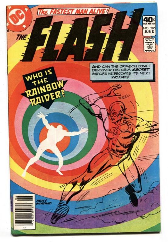 Flash #286 1980 First appearance RAINBOW RAIDER- DC Comics vf/nm