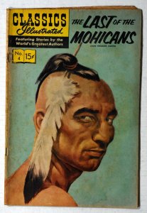 Classics Illustrated #4 (161) VG 4.0 The Last of the Mohicans