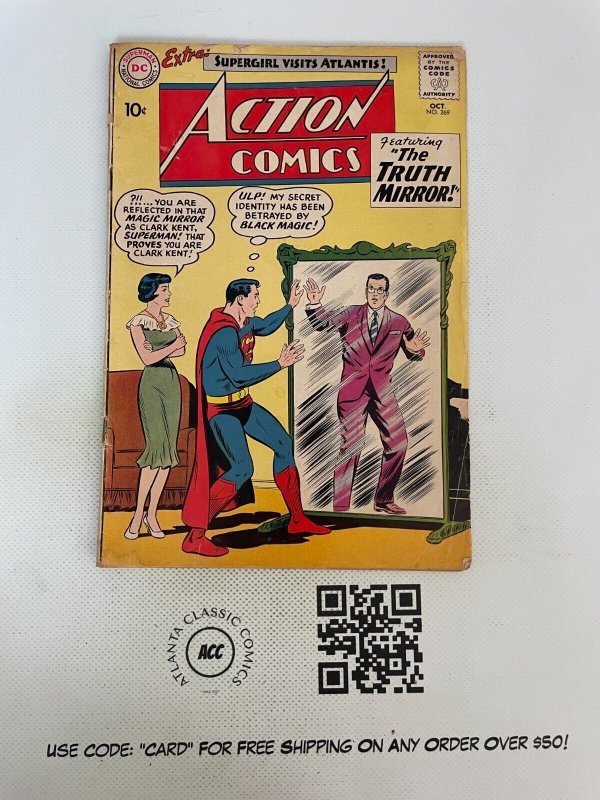 Action Comics # 269 VG DC Comic Book Superman Bizarro Supergirl 43 J235