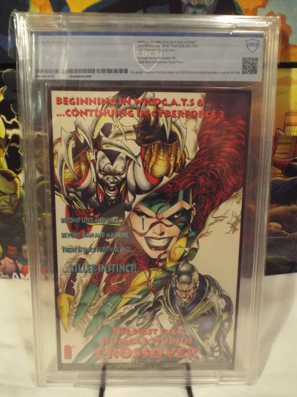 Deathmate Black - CBCS 9.2 - 1993 - Image/Valiant - 1st Full App. Gen 13!