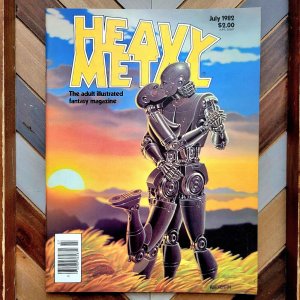 HEAVY METAL Vol.6 #3 & 4 (1982) Sharp Set Of 2 FANTASY ART Legendary Creators