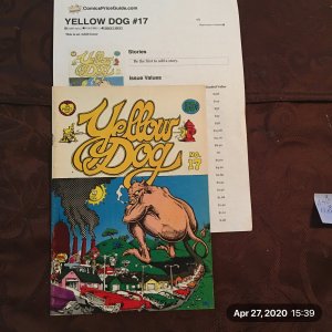 Yellow Dog No 17 / Feline Liberation Comix