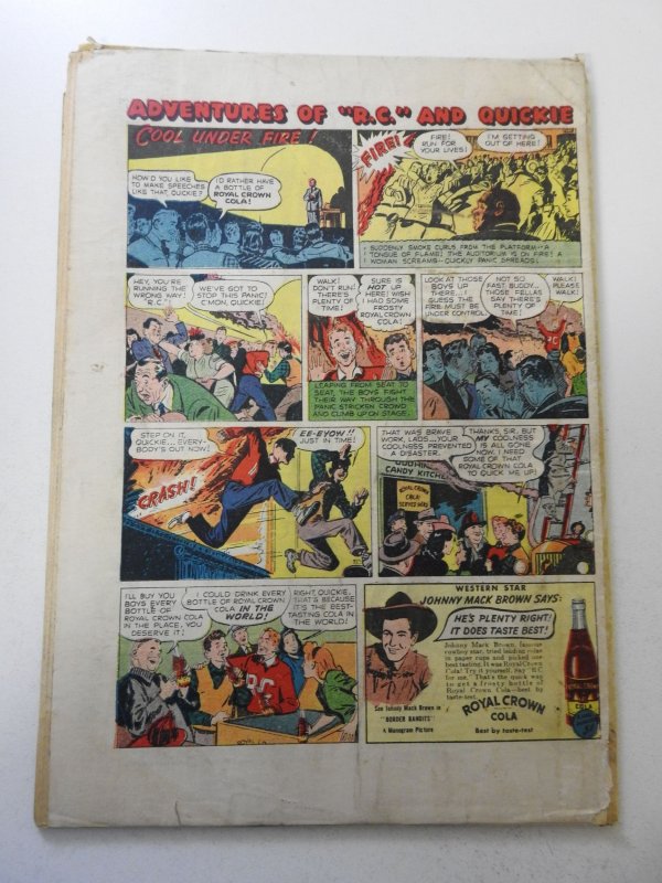 Batman #34 (1946) GD Condition 1 in tear bc, tape along spine, staple missing