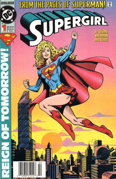 Supergirl (Mini-Series) #1 (Newsstand) VG ; DC | low grade comic Reign of Tomorr