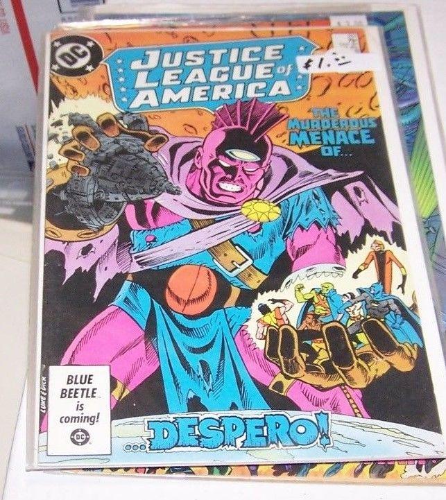 justice league of america comic # 251 1986 dc COPPER AGE  despero JLA BATMAN