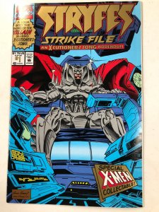 STRYFES STRIKE FILE 1 (Gold Foil 2nd Print) January 1993 NEWSSTAND edition VF