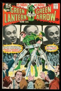 GREEN LANTERN #84 GREEN ARROW PHOTO CVR WRIGHTSON ADAMS VF