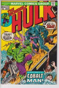 INCREDIBLE HULK #173 MVS INTACT (Mar 1974) Sharp FN 6.0 off white to white!