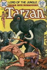 Tarzan (DC) #229 FN ; DC | Joe Kubert Elephant Cover