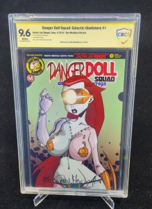 Danger Doll Squad: Galactic Gladiator #1 - Signed Dan Mendoza - CBCS 9.6 - 2018