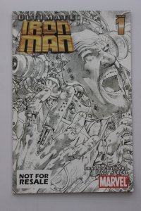 Ultimate Iron Man #1 Third Print Cover (2005) Not For Resale NM