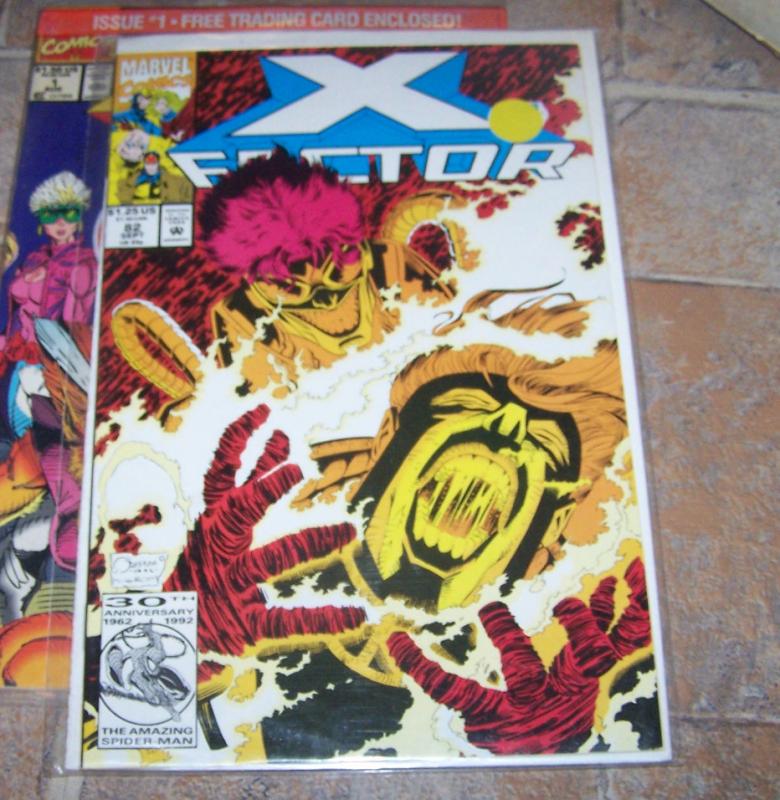 X-Factor  82 SEPT  1992 marvel   MADDOX HAVOC WOLFSBANE BROTHERHOOD