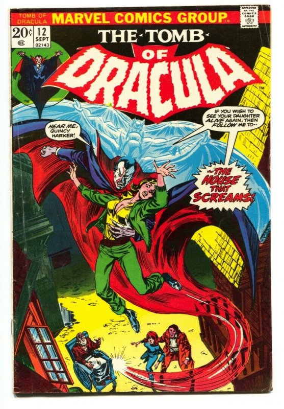 Tomb of Dracula #12 - 2nd appearance Blade the Vampire Slayer Marvel