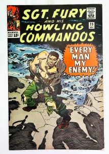 Sgt. Fury   #25, Fine (Actual scan)
