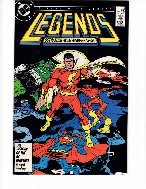 Legends #5 John Byrne >>> $4.99 UNLIMITED SHIPPING!