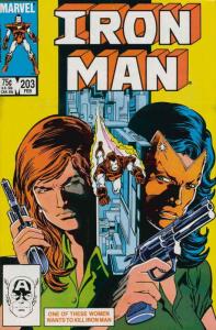 Iron Man (1st Series) #203 FN; Marvel | save on shipping - details inside