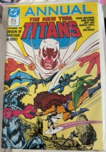 The New Teen Titans Annual #2 (1986) Teen Titans 