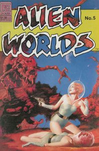 Alien Worlds #5 VF ; Pacific