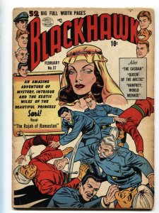 Blackhawk #37 - 1951 - Quality - VG- - comic book
