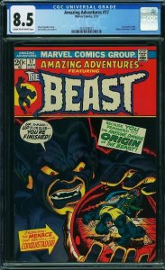AMAZING ADVENTURES #17, CGC 8.5 VF+