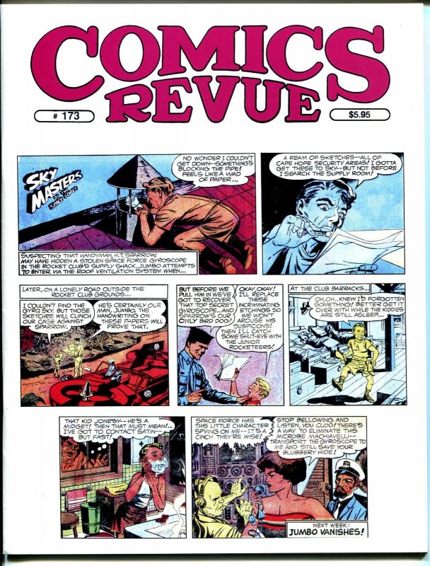 Comics Revue #173 2000-Jack Kirby-Sky Masters-Phantom-Modesty Blaise-Tarzan-VF