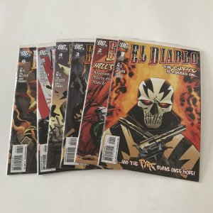 El Diablo 1 2 3 4 5 6 Lot Run Set Near Mint Nm Dc Comics