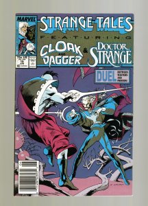 Strange Tales #15 - Kevin Nowlan Cover Art. Newsstand Edition. (9.2) 1988