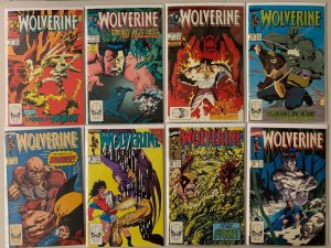 Wolverine comics lot #9-65 35 diff avg 6.0 (1989-93)