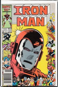 Iron Man #212 (1986) Iron Man [Key Issue]