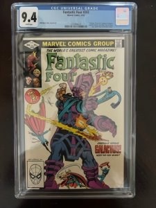 Fantastic Four #243 Direct Edition (1982) - CGC 9.4 - Iconic Cover - Galactus!