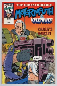 Motormouth & Killpower #7 Cable | Nick Fury (Marvel, 1992) VF/NM